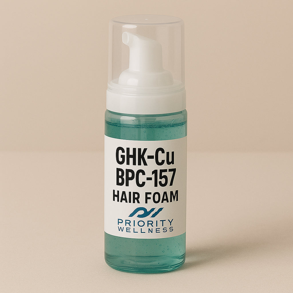 GHK-CU + BPC 157 Hair Foam – Priority Wellness Health
